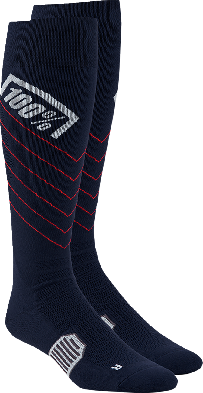 Hi-Side Performance Socks - Navy - Small/Medium