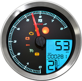 Multi-Function Speedometer/Tachometer - HD-04 - Chrome 2004 - 2019