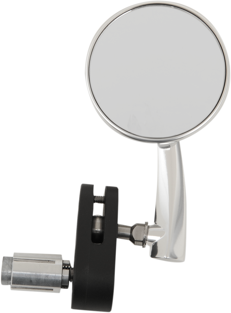 Mirror - Side View - Round - Polished - Right