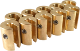 Wheel Weights - Re-Usable - 1 oz - Brass - 10 Pack