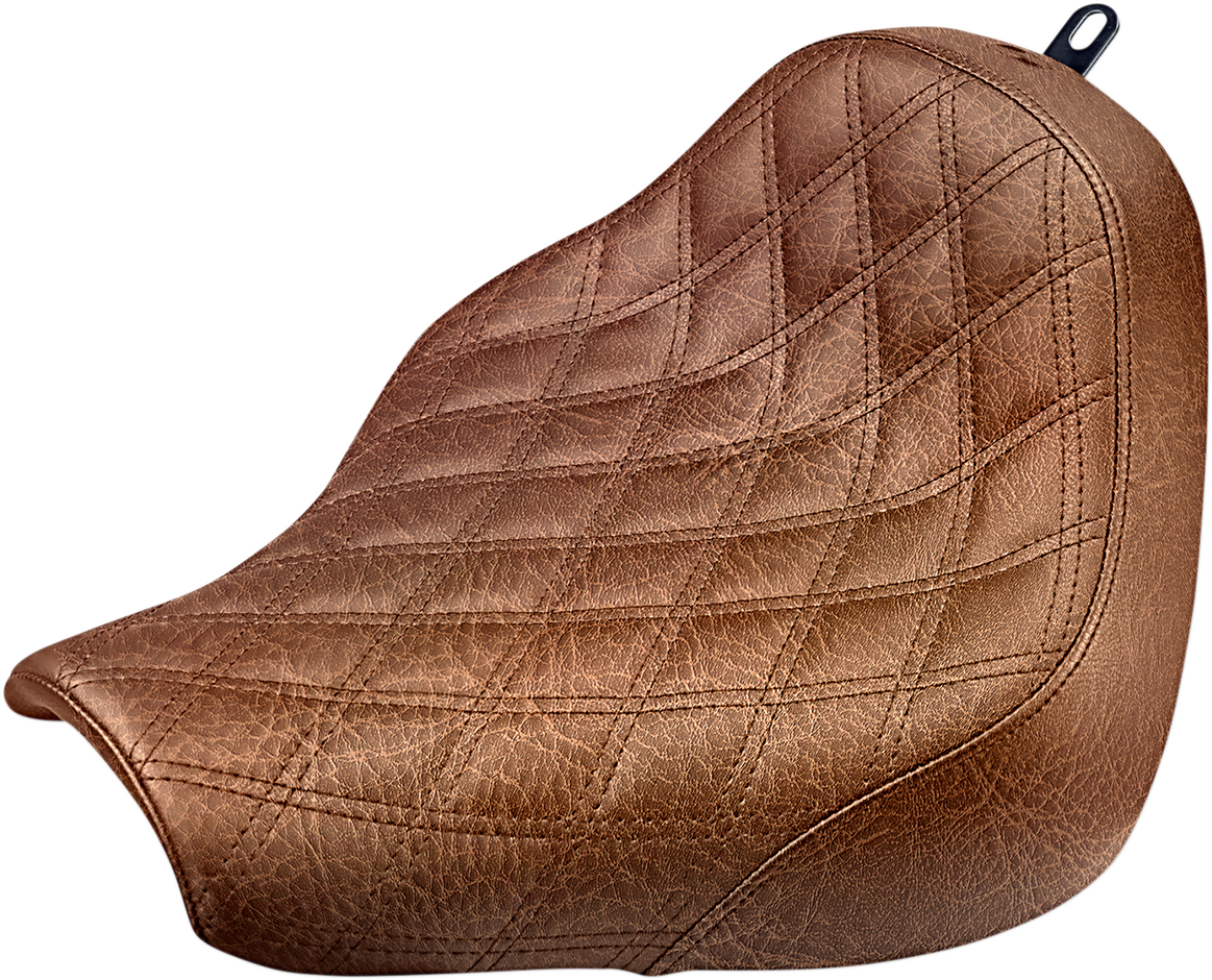 Renegade Solo Seat - Lattice Stitched - Brown - FXBR/S \'18-\'20 2018 - 2020