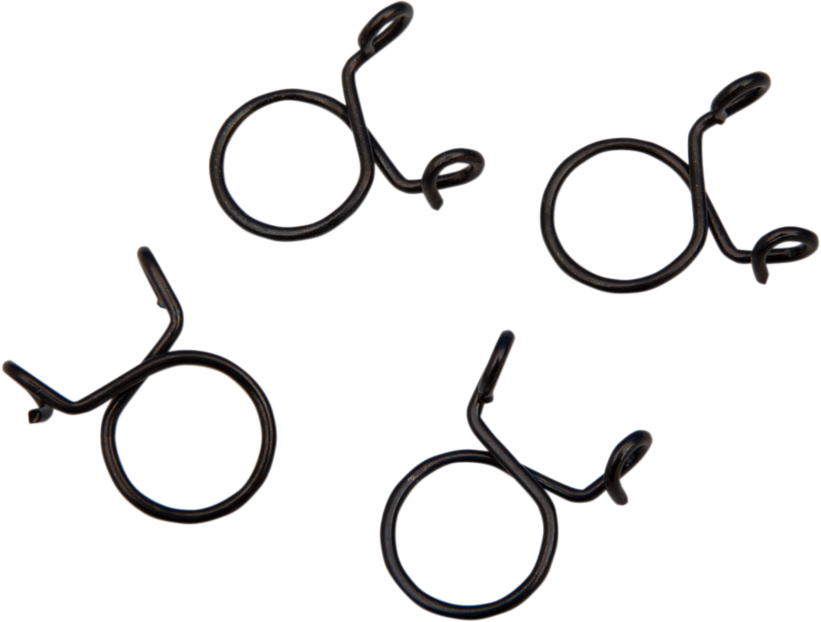 Refill Kit - Wire Clamp - Black - Band - 4-Pack