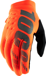 Brisker Gloves - Fluo Orange/Black - XL