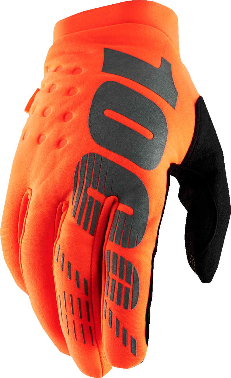 Brisker Gloves - Fluo Orange/Black - 2XL