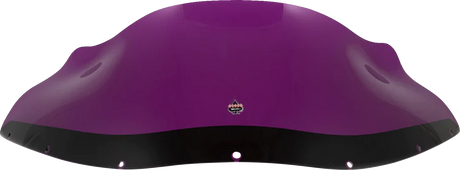 Kolor Flare™ Windshield - 9\" - Purple - FXRP