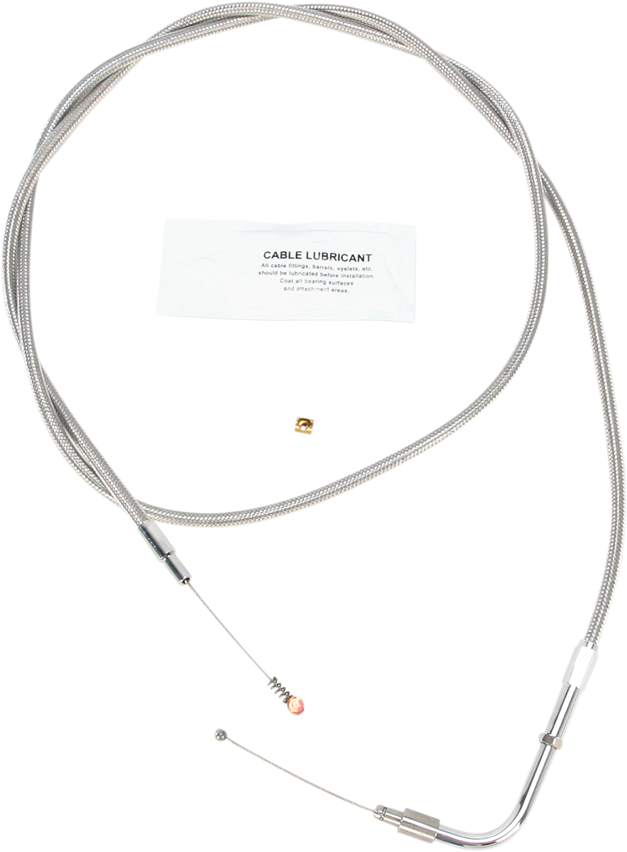 Idle Cable - +12\" - Stainless Steel 2002 - 2007