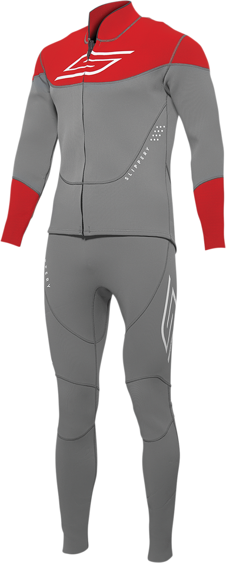 Breaker Wetsuit & Jacket - Charcoal/Red - Small