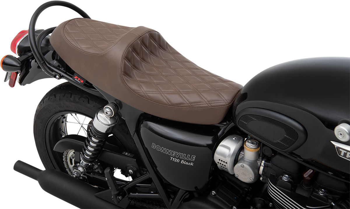 Predator III Seat - Brown - Vinyl - Double Diamond 2016 - 2019