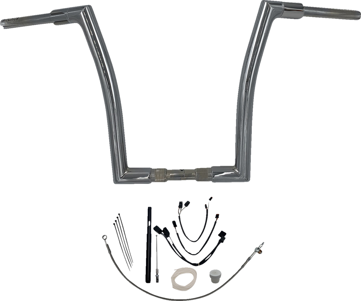 Handlebar Kit - Flat Top - 16\" - Chrome 2021 - 2022