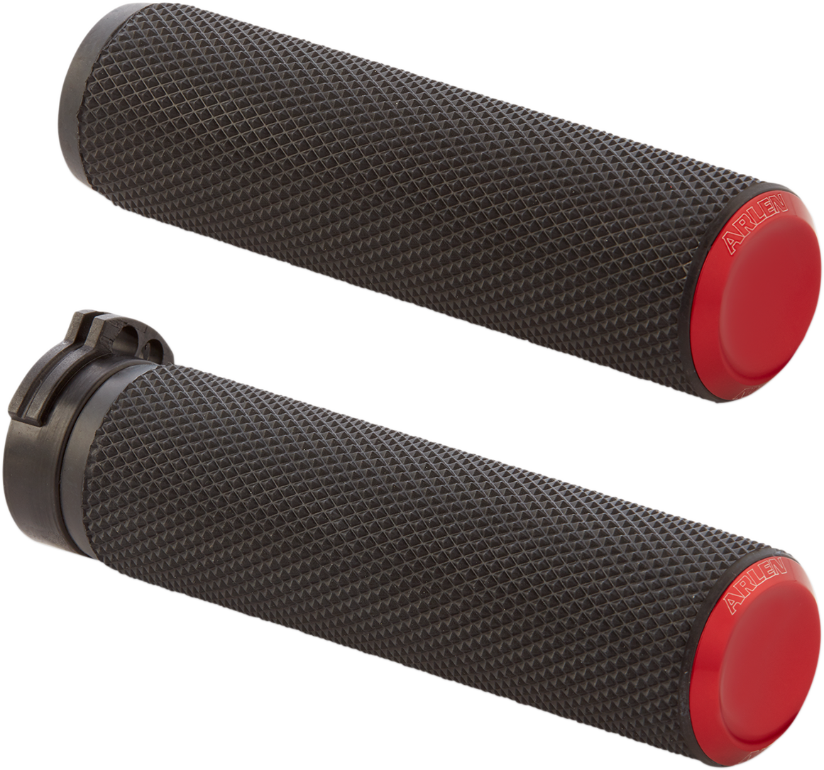 Grips - Knurled - Cable - Red 1986 - 2022