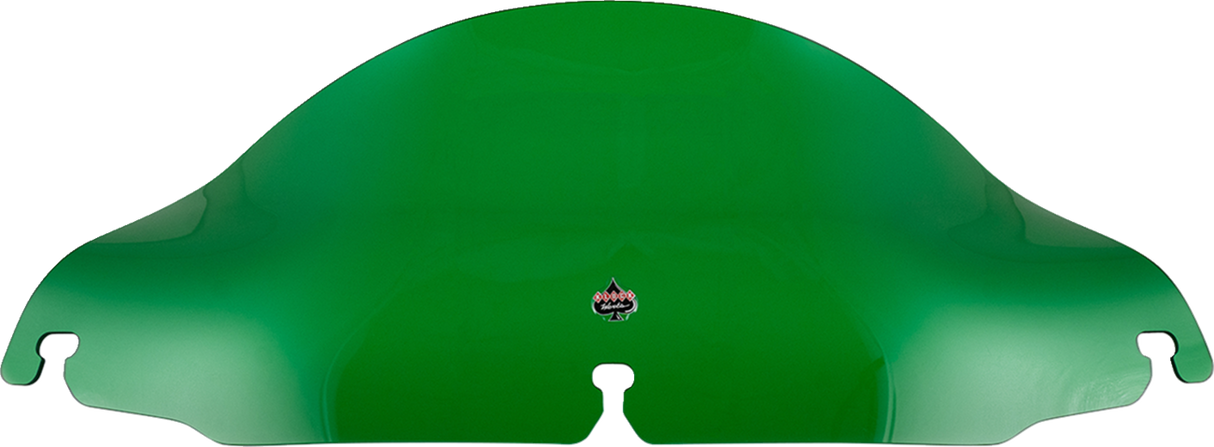 Kolor Flare™ Windshield - 6-1/2\" - Green - FLH 1996 - 2013