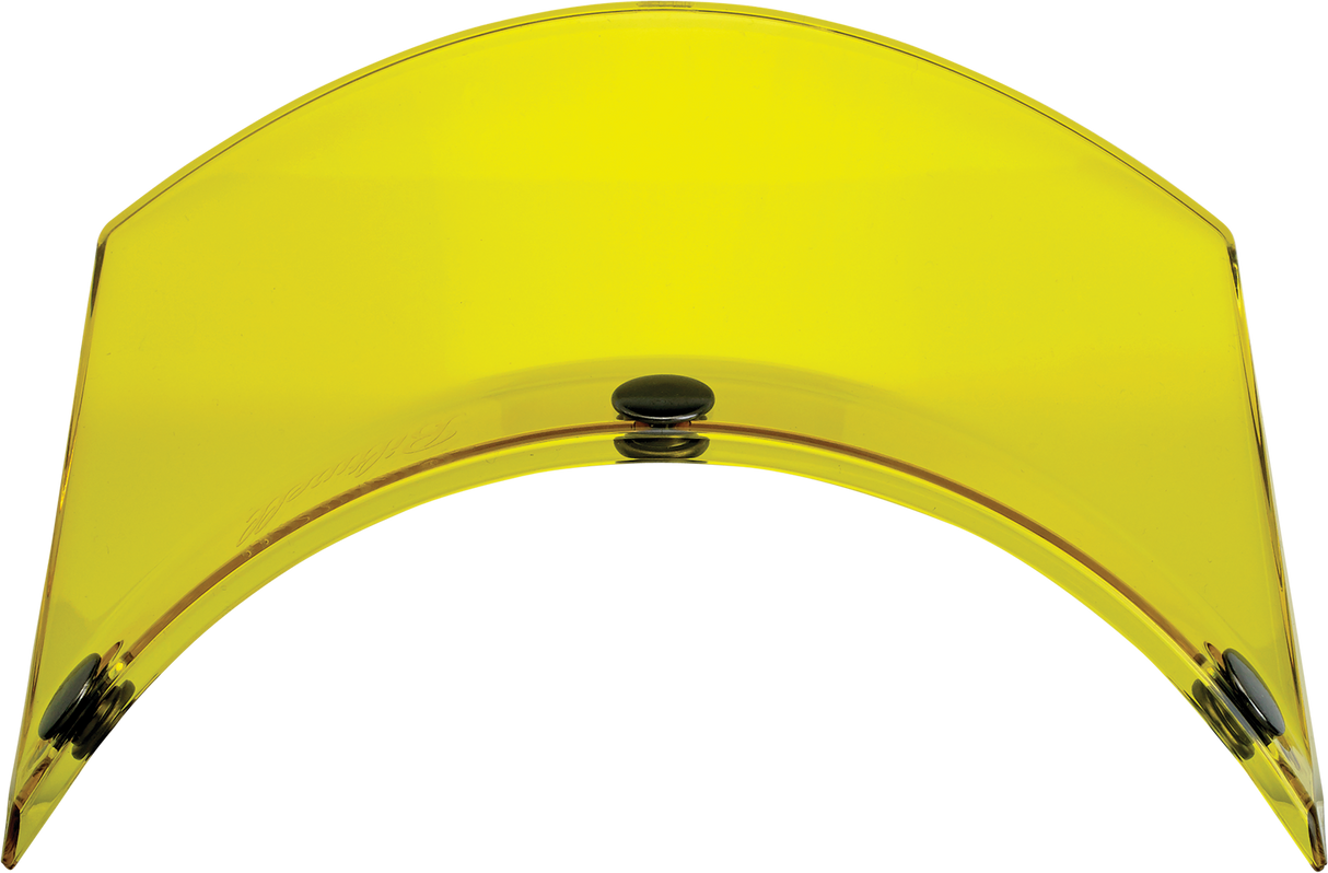 Moto 3-Snap Visor - Yellow