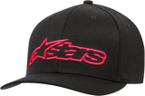 Blaze Flexfit® Hat - Black/Red - Small/Medium