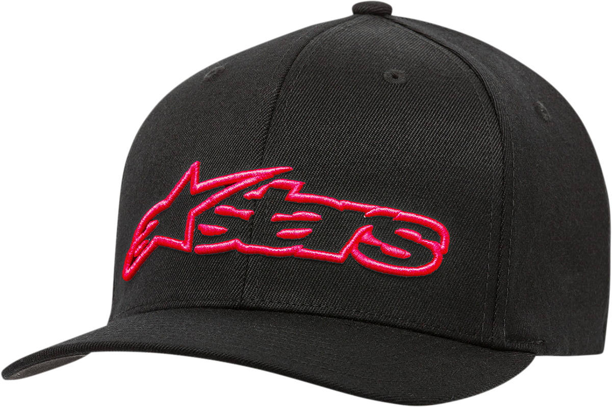 Blaze Flexfit® Hat - Black/Red - Small/Medium