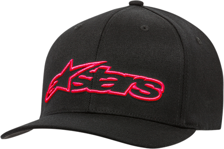 Blaze Flexfit® Hat - Black/Red - Small/Medium