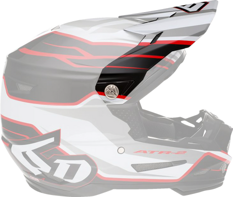 ATR-2 Visor - Phase - White Red