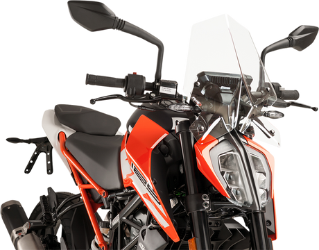 New Generation Windscreen - 16-1/4\" - Clear - KTM 2017 - 2022