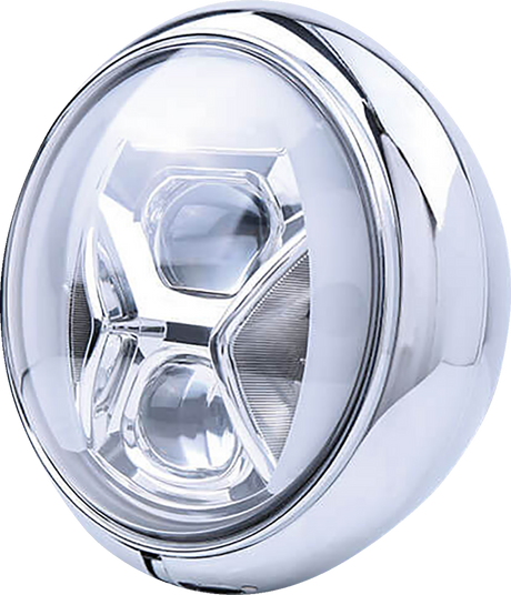 Adaptive Headlight with Housing - 7\" - Chrome