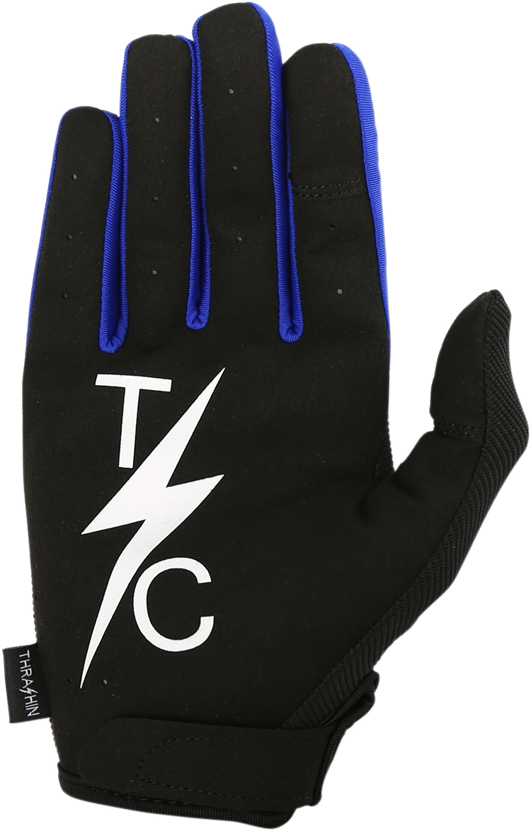 Stealth Gloves - Black/Blue - Medium