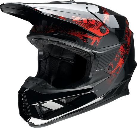 F.I. Helmet - Fractal - MIPS® - Red - 3XL