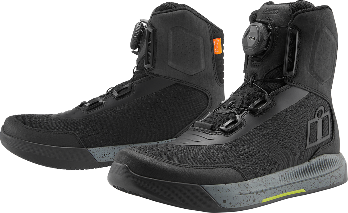 Overlord™ Vented CE Boots - Black - Size 7