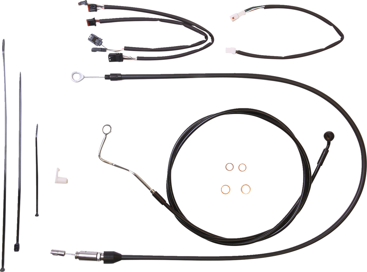 Control Cable Kit - XR - Black 2021 - 2022