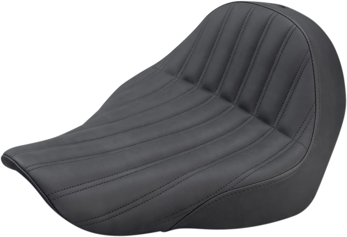 Knuckle Solo Seat - Ribbed - Black 2018 - 2022