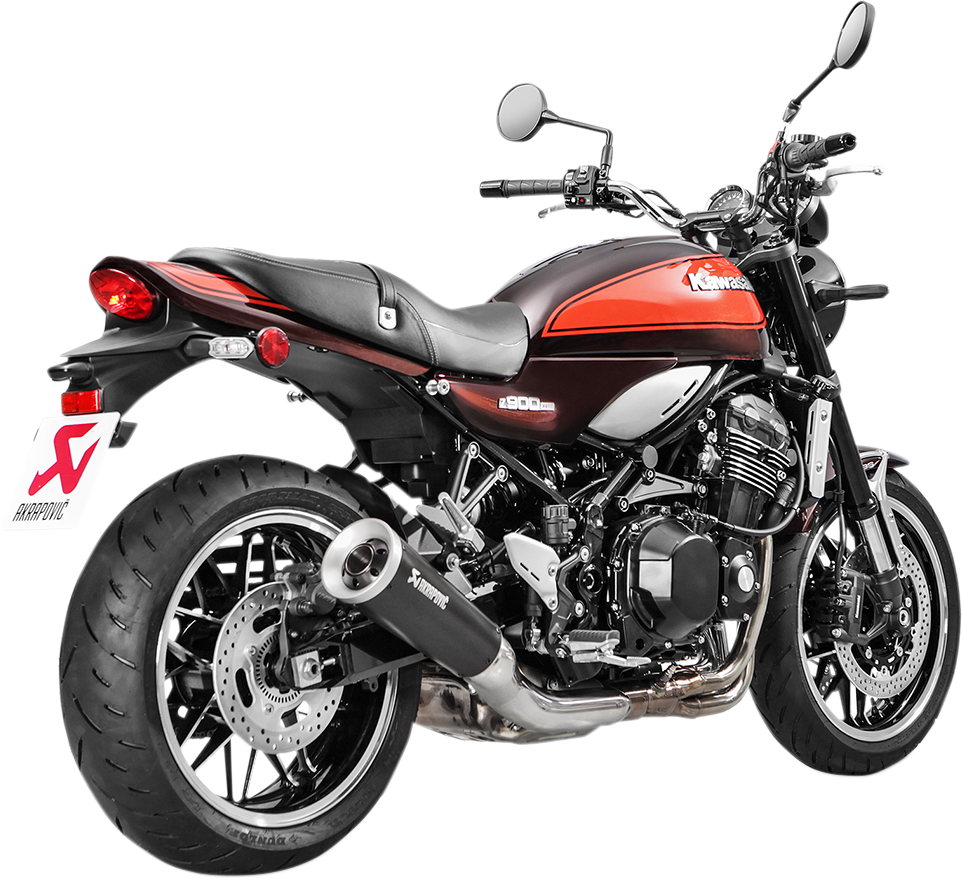 Muffler - Black - Titanium - Z900 RS/Cafe 2018 - 2024