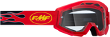 Youth PowerCore Goggles - Flame - Red - Clear