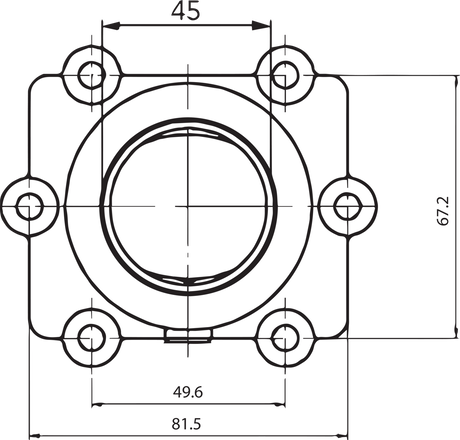 Carburetor Mounting Flange - Arctic Cat 1999 - 2002