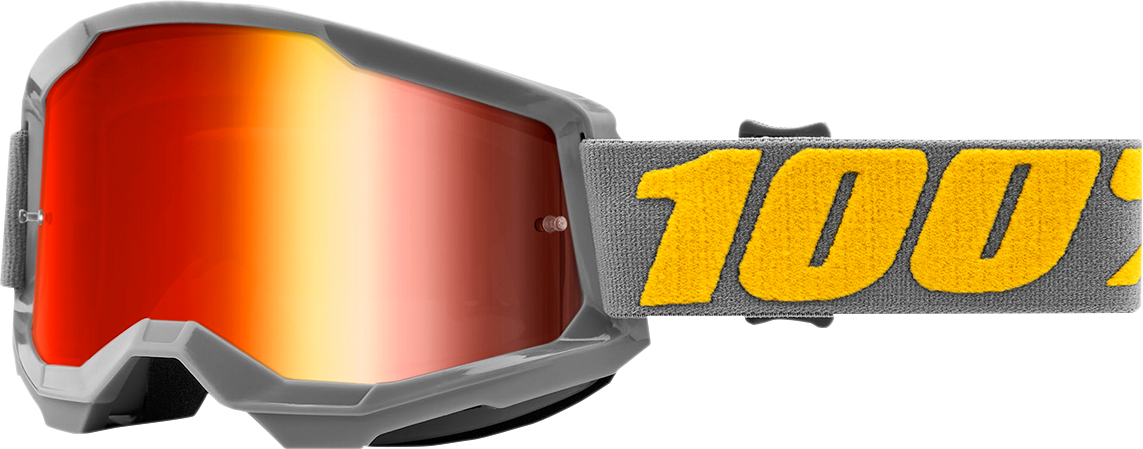 Strata 2 Goggles - Izipizi - Red Mirror