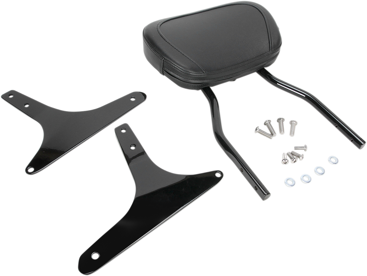 Round Sissy Bar - Short - Black - Softail 2006 - 2017