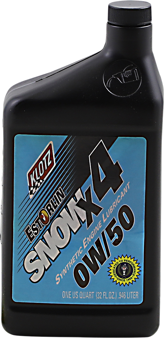 X4 Snow Oil - 0W-50 - 1 U.S. quart