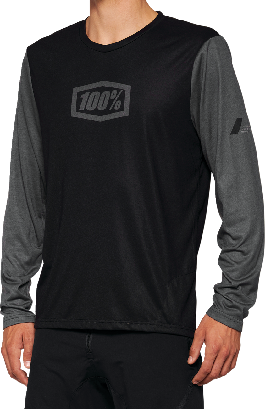 Airmatic Long-Sleeve Jersey - Black - Small