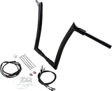 Handlebar Kit - Pointed Top - 16\" - Black 2018 - 2020