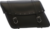 Highwayman Rivet Slant-Style Saddlebags - Jumbo