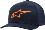 Ageless Curve Hat - Navy/Orange - Small/Medium