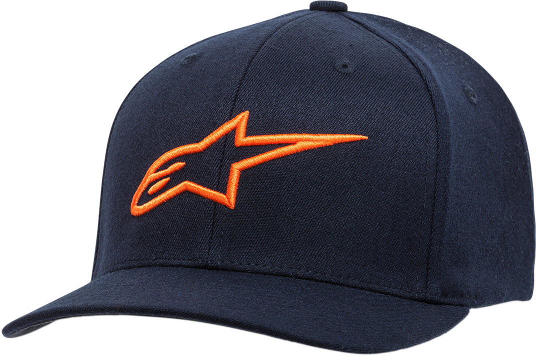 Ageless Curve Hat - Navy/Orange - Small/Medium