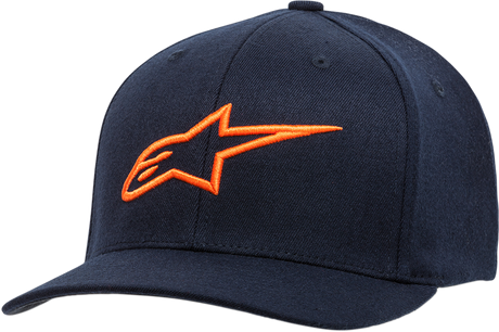 Ageless Curve Hat - Navy/Orange - Small/Medium