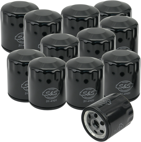 Oil Filters - Black - 12-Pack 1983 - 2022