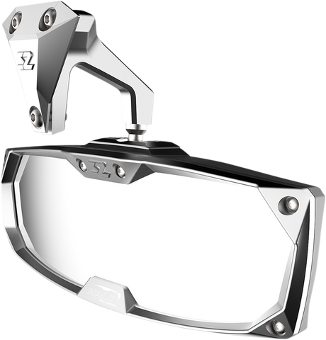 Mirror - Halo R - Rear View - Rectangle - Silver - Maverick X3 2017 - 2022