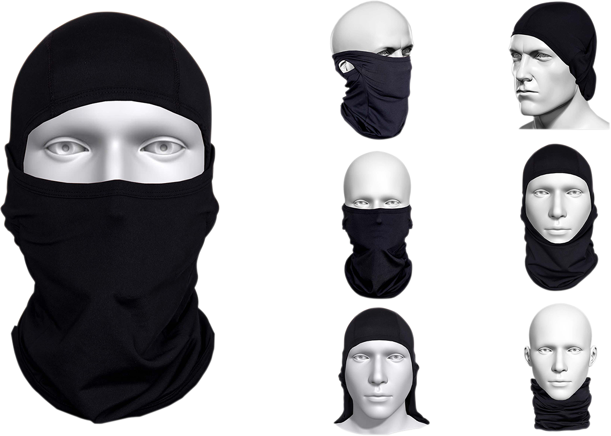 Multi-functional Balaclava - Black