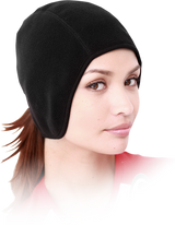 Fleece Ponytail Skullcap