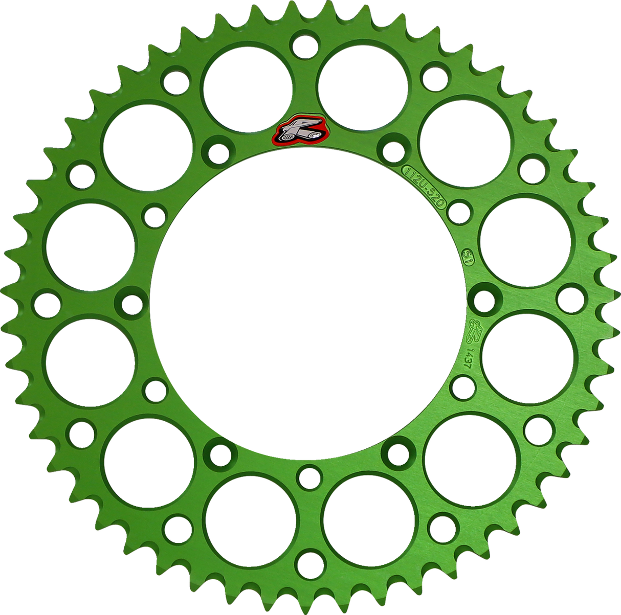 Sprocket - Kawasaki - Green - 51 Tooth 1980 - 2023