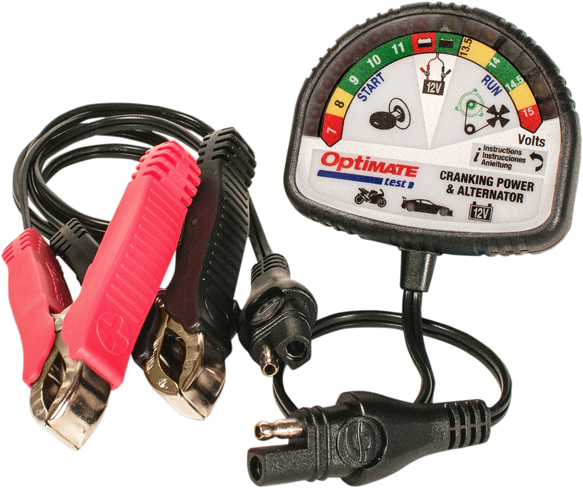 Battery Charging System/Alternator Tester - Pocket - Battery Clip/12V