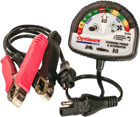 Battery Charging System/Alternator Tester - Pocket - Battery Clip/12V