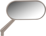 Mirror - Side View - Oval - Titanium - Right