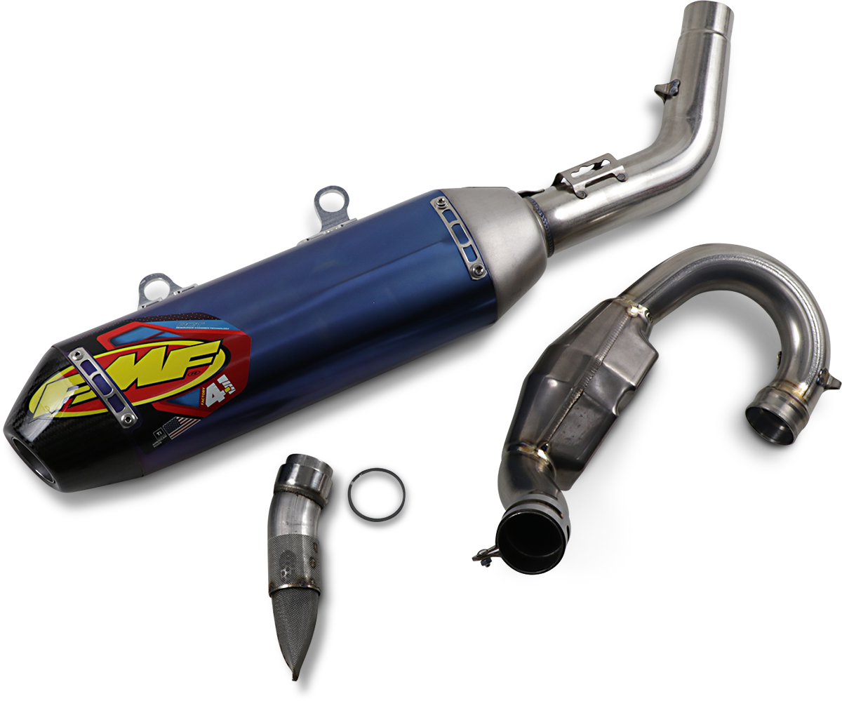 4.1 RCT Exhaust with MegaBomb - Anodized Titanium 2019 - 2023