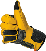 Borrego Gloves - Gold/Black - Small