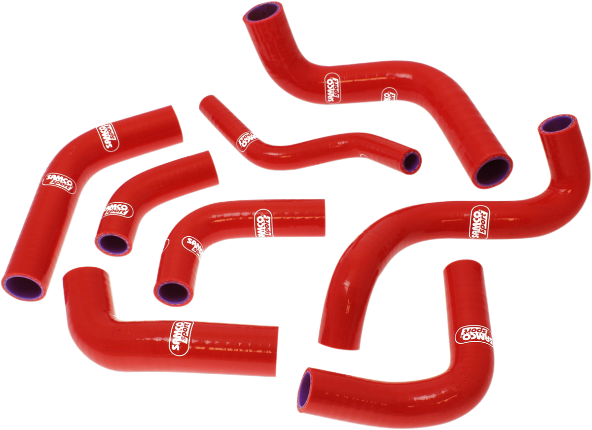 Radiator Hose Kit - Red - Ducati 1994 - 2003